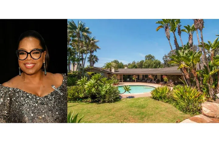 Oprah dropped $28.25 million on this stunning coastal horse farm earlier this year. This California property is any foodie's dream come true, providing the perfect location for home-grown produce with an avocado grove and countless citrus trees. According to Zillow, the estate has a horse barn and riding rings for any equestrian needs. Photo: Getty/ Zillow
