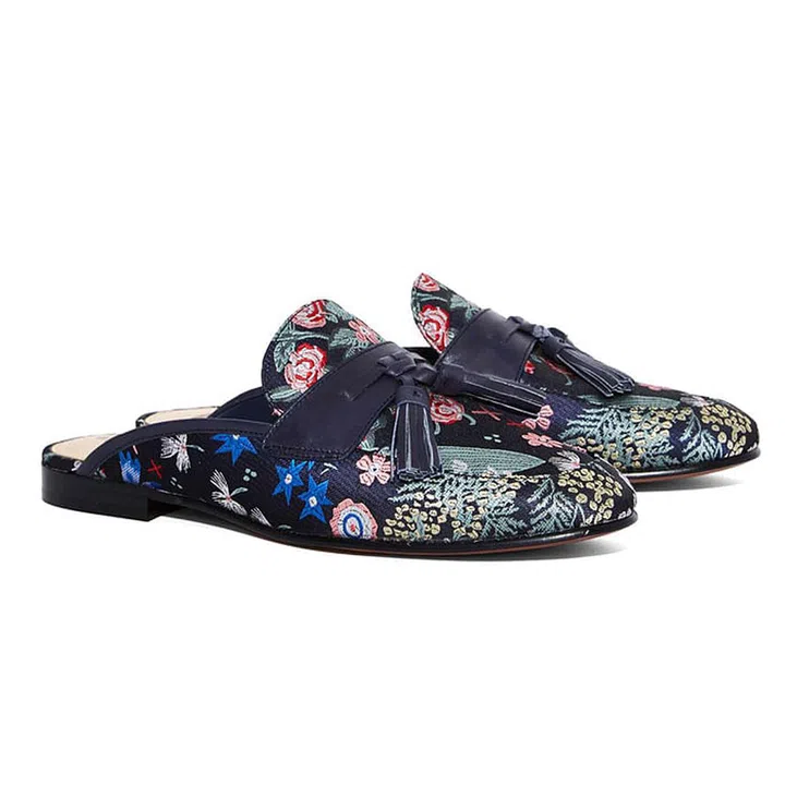 Tassels, no backs, and chinoiserie—all that's pure and good about fashion right now.