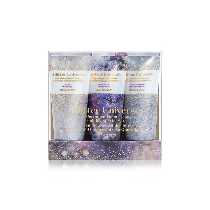 12 THEFACESHOP Daily Perfumed Limited Edition Foam Cleanser Set, $15 (U.P. $18)