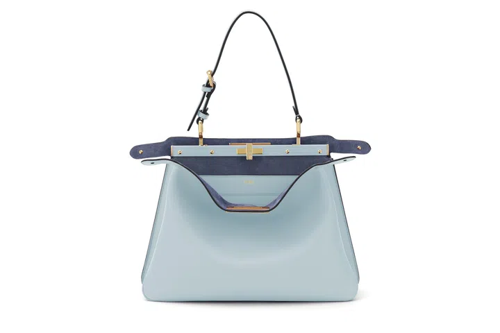 medium peekaboo soft in leather Fendi