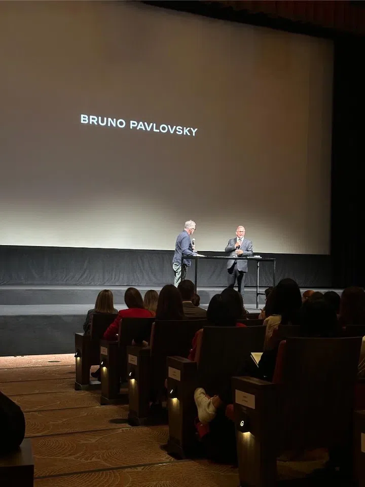 Mr Bruno Pavlovsky, president of Chanel fashion activities, at the Chanel Talk in Singapore.