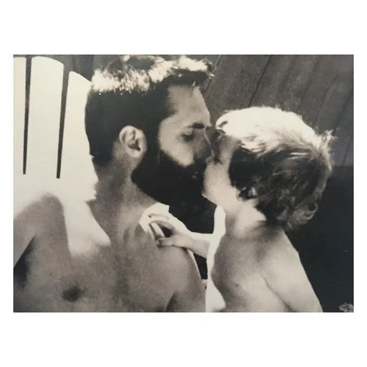 "GOAT #FathersDay" Photo: @sophiabush