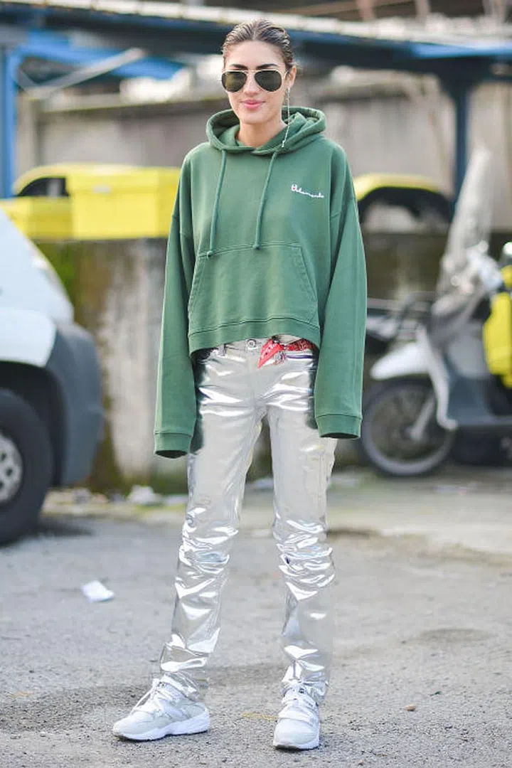 With NYC temps slated to hit the 90s, the reigning trend of haute sweatshirts is about to get, well, hot. Photo: Getty