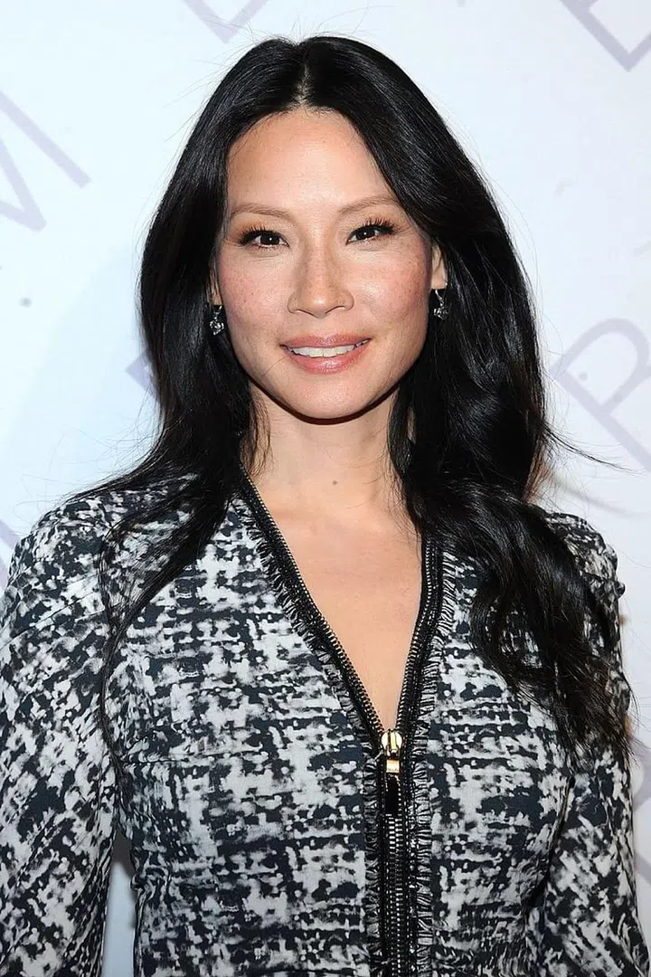Lucy Liu's high volume hair is high impact. Photo: Getty