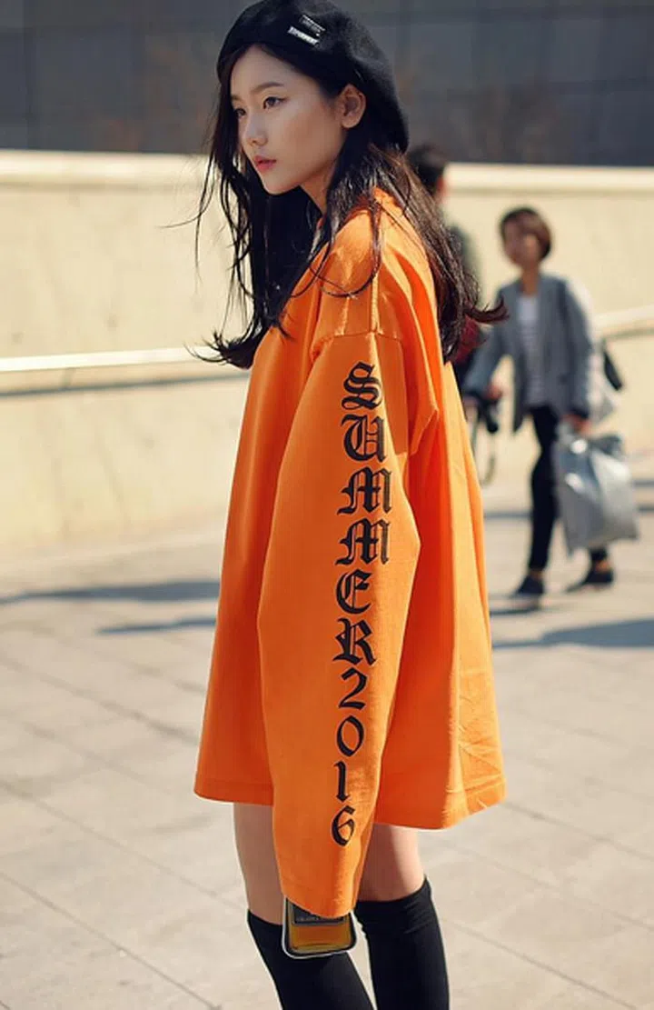 The oversized hoodie is a must-have in your closet and whether you brave it solo as a dress (yes, this is a thing), or pair it with an oversized black turtle neck, it is all about nailing that grungy cool Vetements look this year. Photo: Instagram/realstreet1