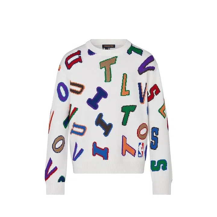 LVXNBA Letters Crewneck , S$1,740, Louis Vuitton