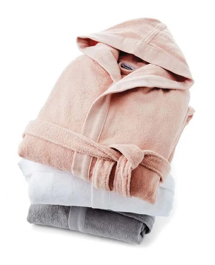 Turkish bathrobe, $199.95, Crate & Barrel
