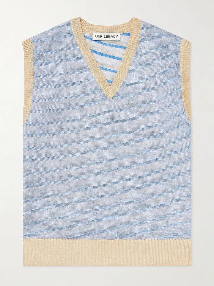 Vest, $405, Our Legacy at MR PORTER.