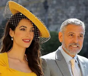 Amal and George Clooney