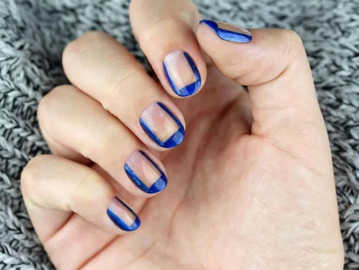 For a French with a twist, try a negative space cut-out manicure.
@chelseaqueen 
