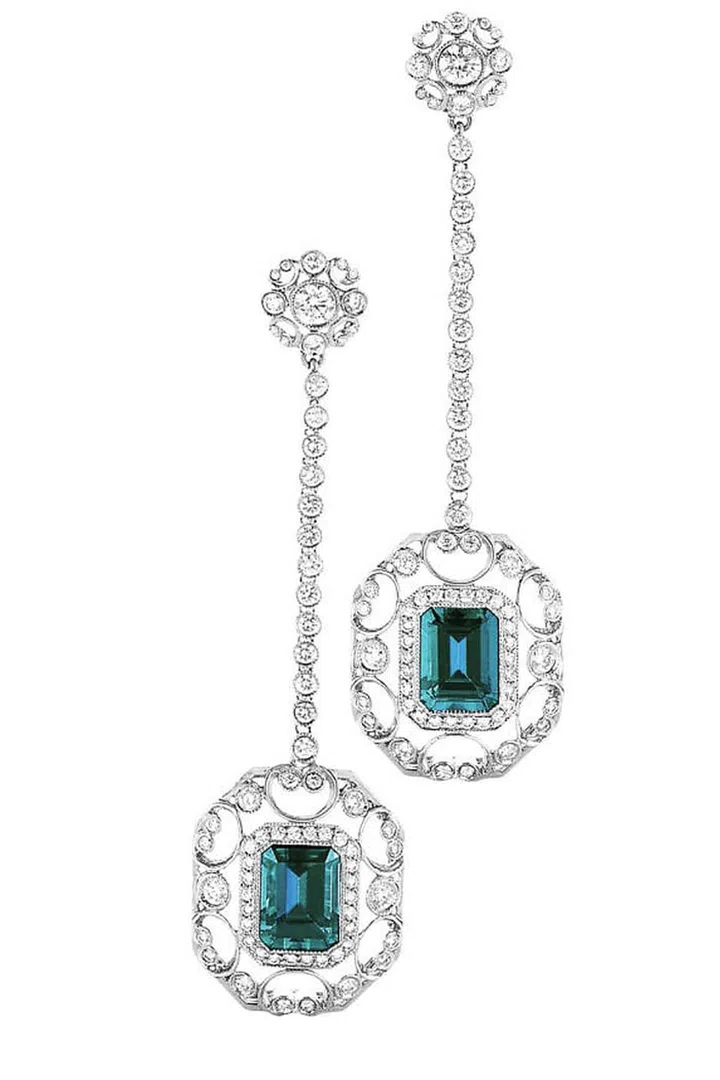 [al-ex-AN-drite] n. A variety of chrysoberyl named after Czar Alexander II because of its origins (the Ural Mountains) and colours (imperial red and green). Noted for its ability to change colour depending on the light source; it appears emerald green in daylight, raspberry red in incandescent light. The more dramatic the colour change, the rarer—the more valuable—the stone. It was also the subject of the 19th-century page-turner Alexandrite: Mysterious Interpretation of a True Fact.