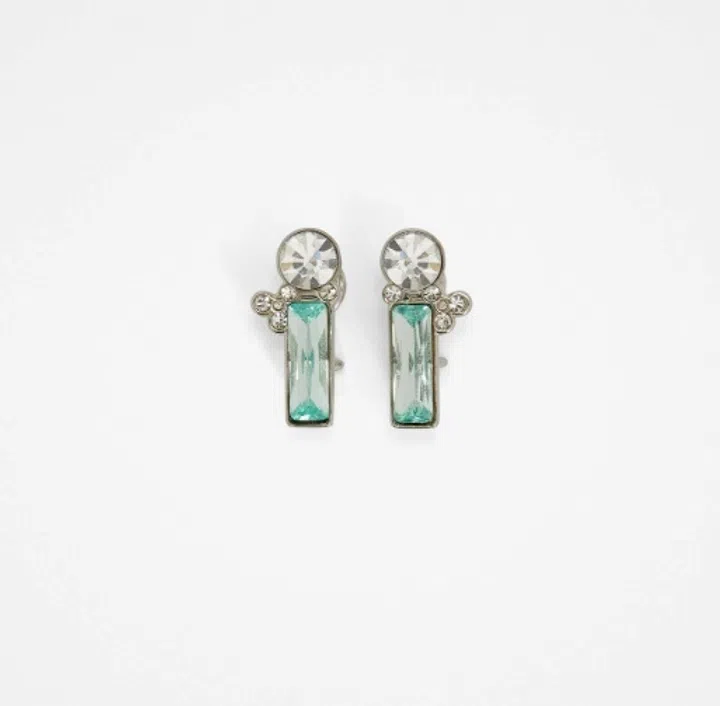 Jil Sander Crystal Earrings Minimalist Gift Guide