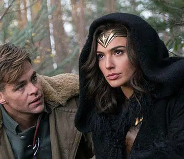 Wonder Woman, Gal Gadot, Chris Pine
