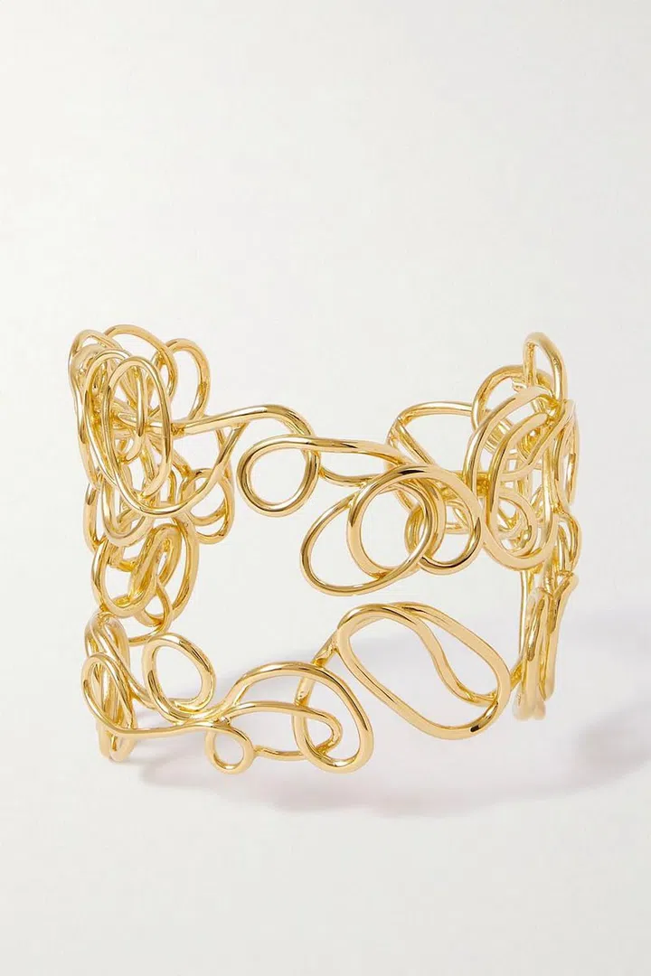 Trace Gold Vermeil Cuff, $748, Completedworks at Net-a-Porter