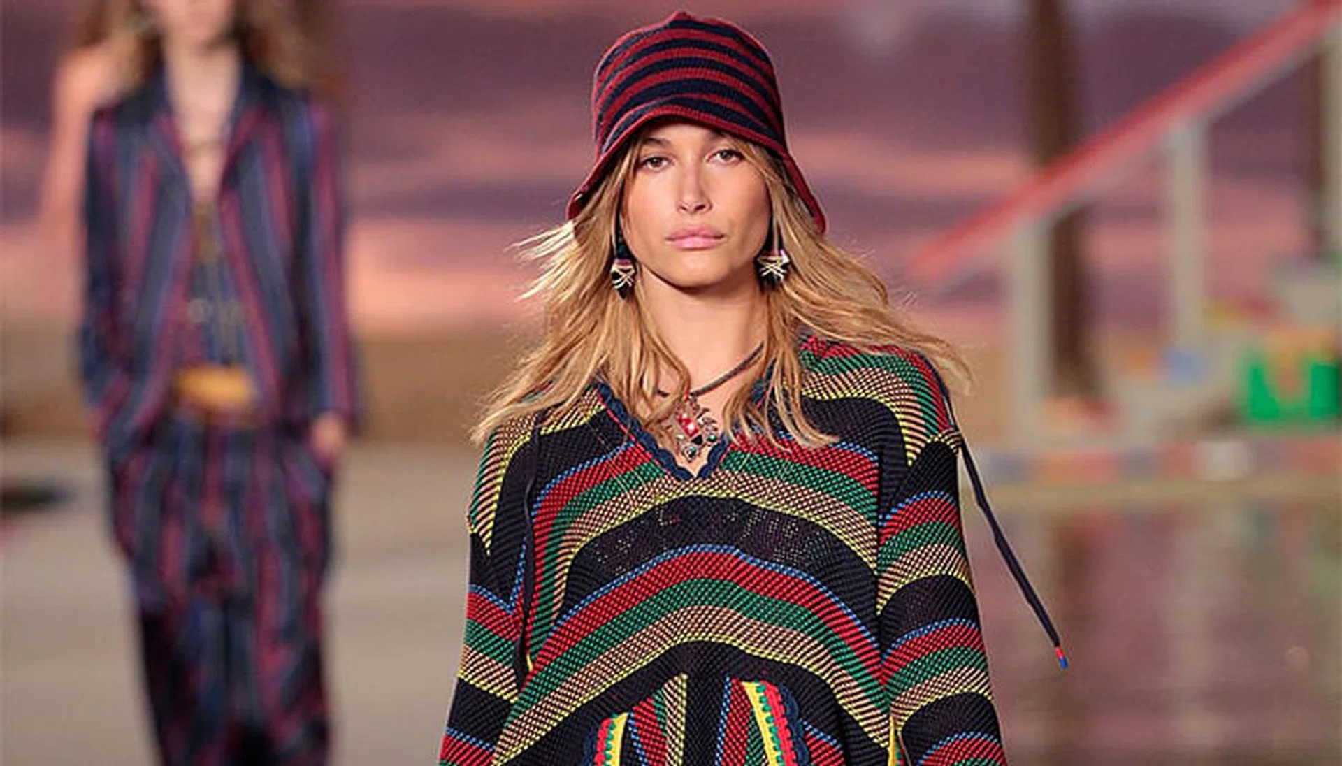 hialey baldwin, nyfw, ss16, tommy hilfiger