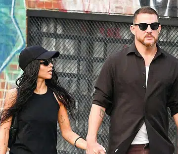 Zoe Kravitz and Channing Tatum