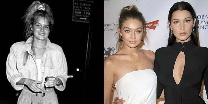Yolanda and Gigi at 21 years old and Bella at 19.