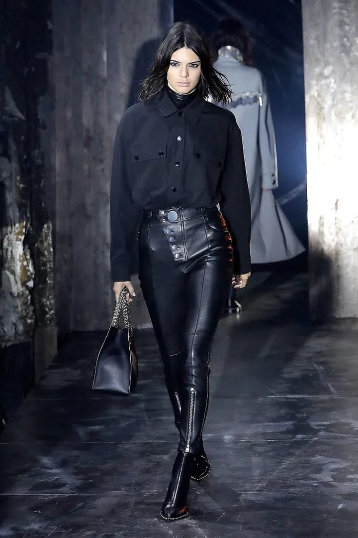 NEW YORK, NY - FEBRUARY 11:  Model Kendall Jenner walks the runway at the Alexander Wang  February 2017 fashion show during New York Fashion Week on February 11, 2017 in New York City.  (Photo by JP Yim/Getty Images)