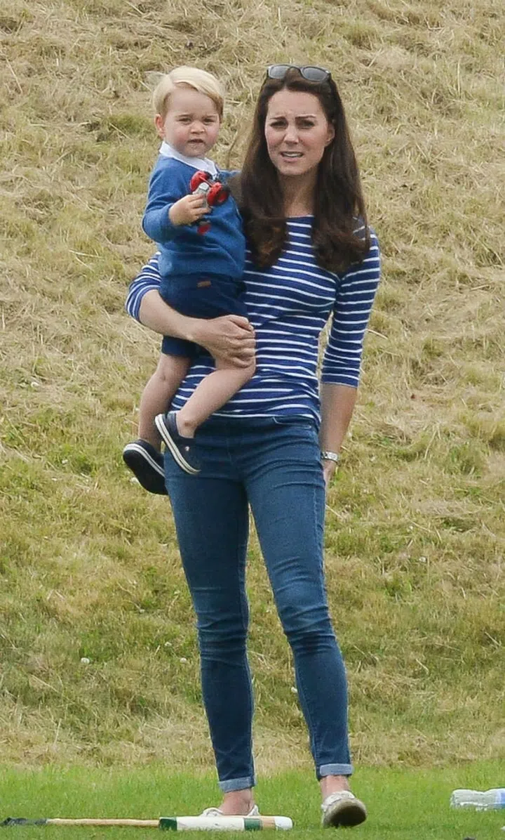 Prince Charles has said George "loves being outdoors." Photo: Getty