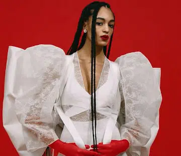 Indira Scott in Givenchy Haute Couture