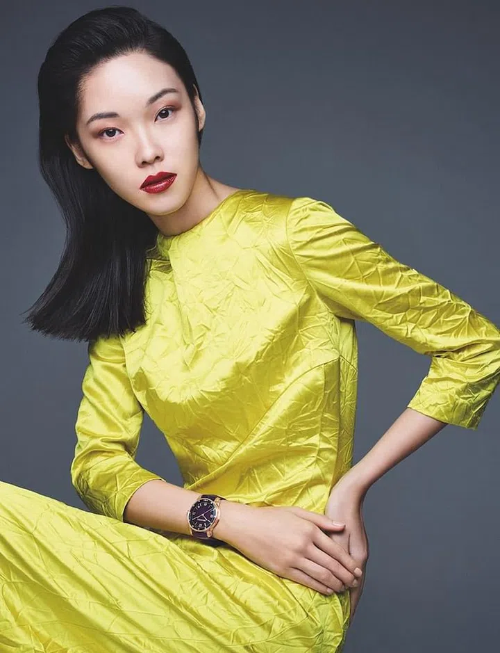 Pink gold CODE 11.59 by Audemars Piguet Selfwinding watch. Dress, Miu Miu 