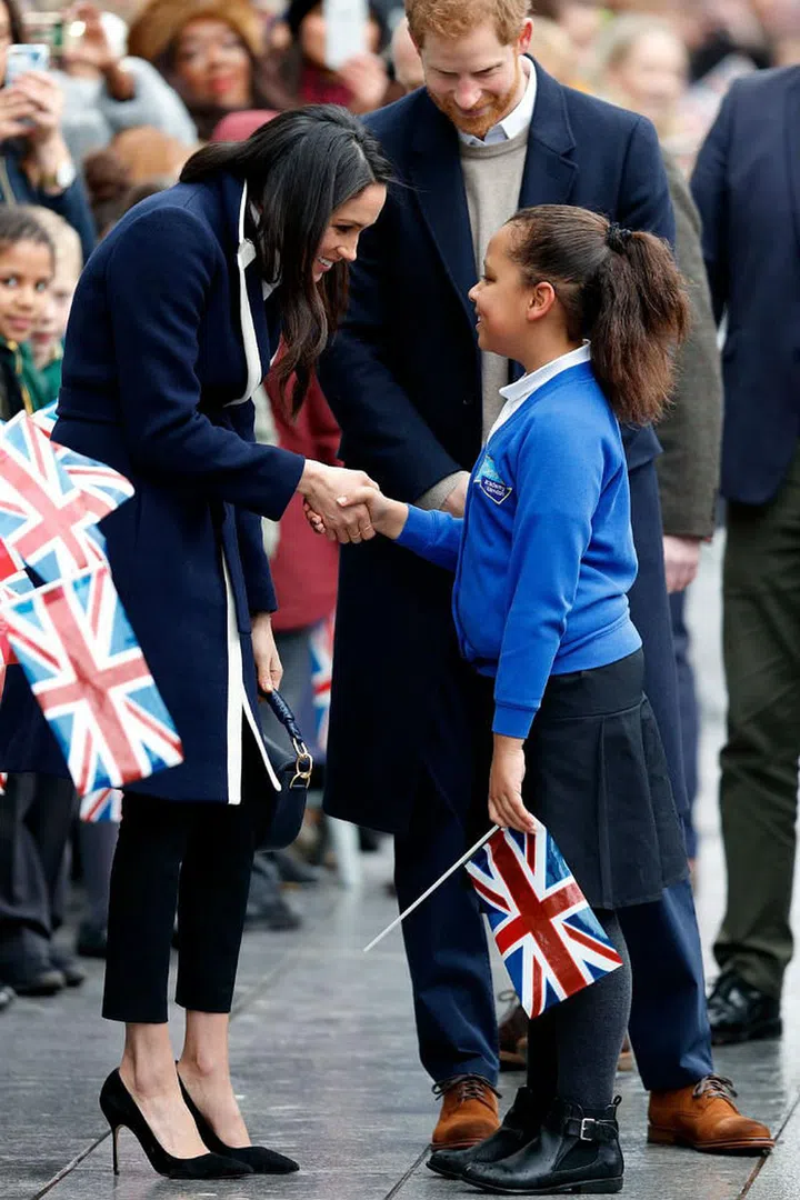 Along with her love of food, the royal-to-be claims to be a pro in the kitchen. "I can whip up a great snack on a whim with almost nothing,” she told Esquire. “I pride myself in figuring out how to elevate a dish with a little preserved lemon, or then a sprinkle of Maldon salt." And it seems as though the future Duchess has already showed off her amateur chef chops at Kensington Palace, where she's baked little treats for Prince George and Princess Charlotte.

Photo: Getty