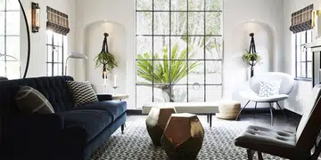 40 Modern Living Rooms For Stylish Holiday Entertaining