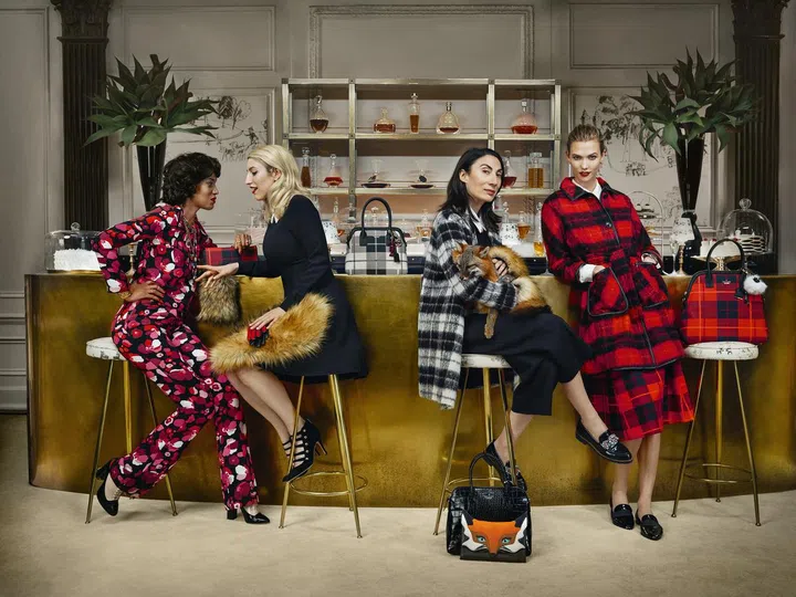 Alice Smith, Karley Sciortino, Ahn Duong and Karlie Kloss 
