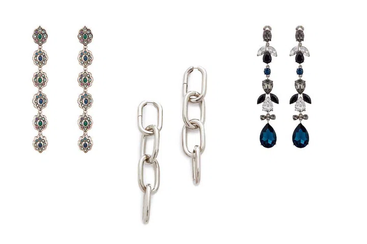 From right: £615, Gucci at Matchesfashion.com; £211, Alexander Wang at Shop Bop; £446, Oscar de La Renta