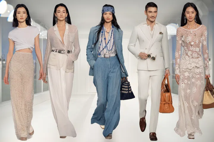 Du Juan  Ai Tominaga Hu Bing Ralph Lauren Shanghai