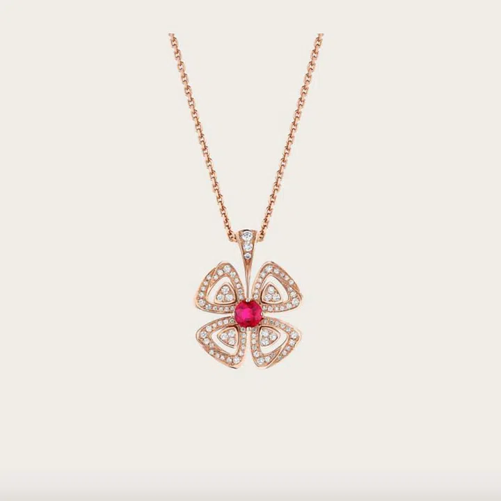 BVLGARI Fiorever Necklace, USD$11,150 (SGD$14993.63)