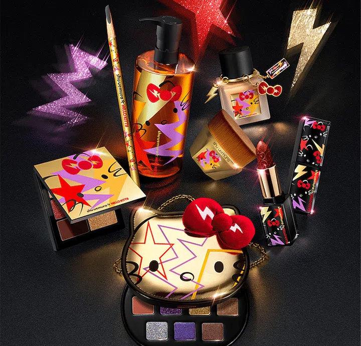 shu uemura x HELLO KITTY holiday collection (Photo: shu uemura)