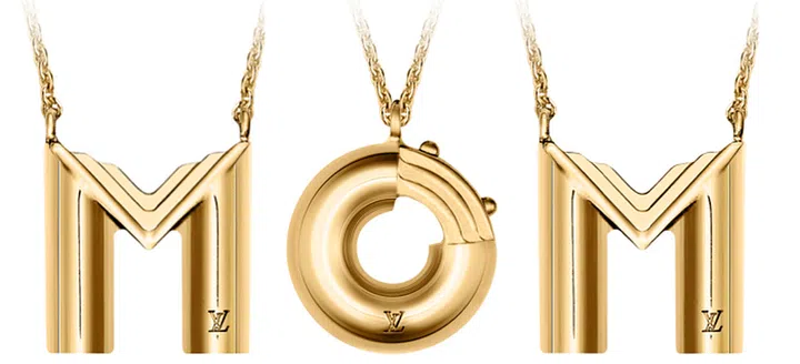 LV &amp; Me alphabet pendants by Louis Vuitton