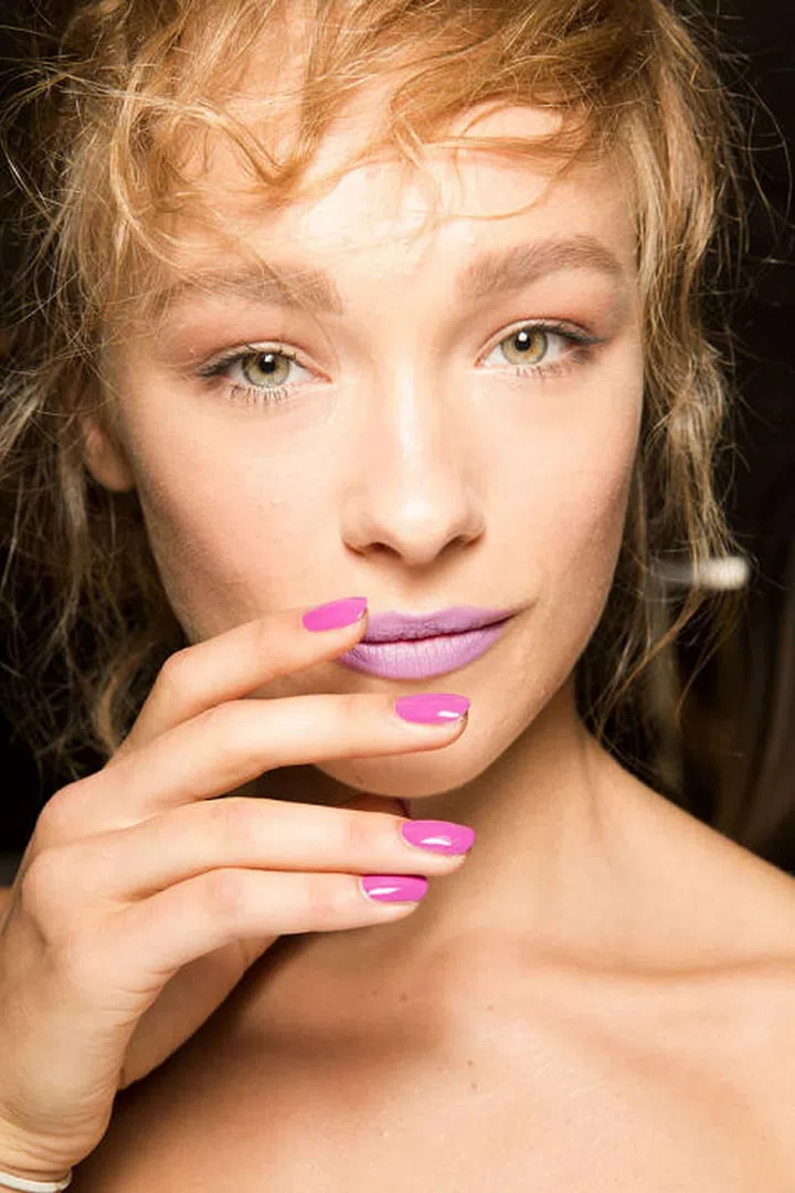 At PPQ, purple hues reigned supreme.