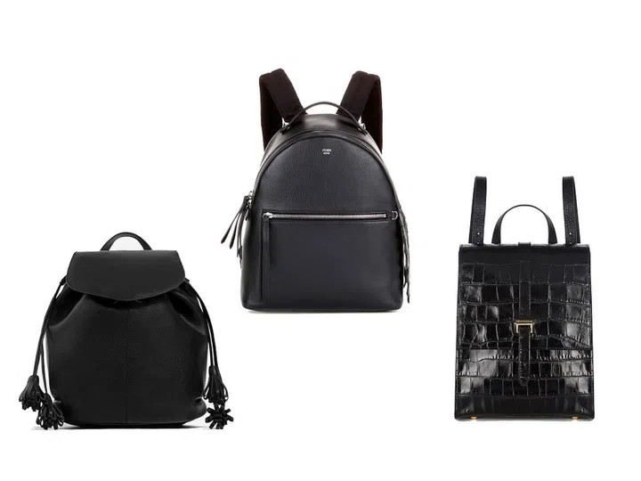 From right: £22.99, Zara; £1,610, Fendi at MyTheresa; £550, Meli Melo
