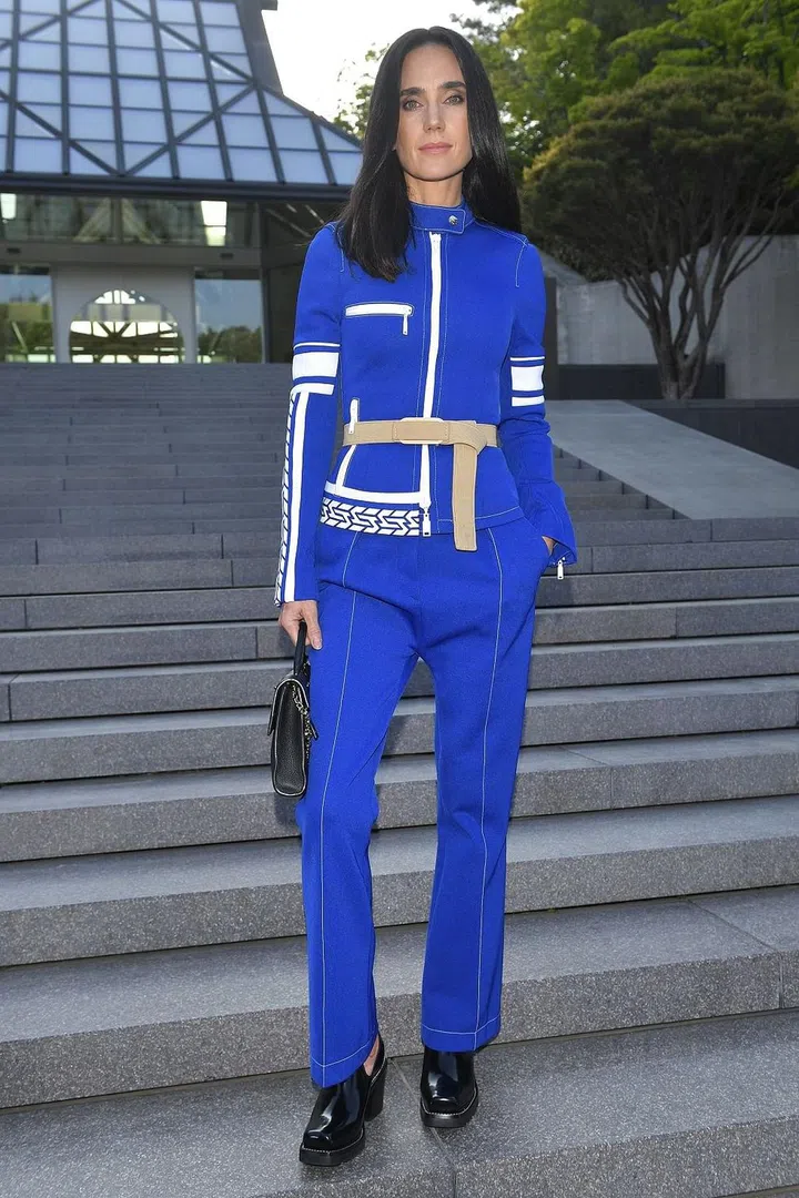 In Louis Vuitton. Photo: Getty 