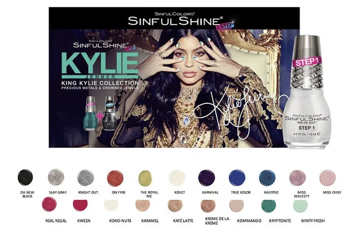 kylie jenner nail polish
