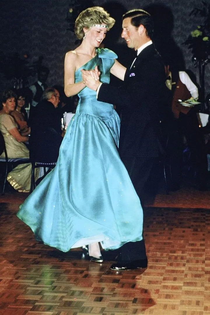 Dancing together at a ball in Melbourne, Australia. Photo: Getty 