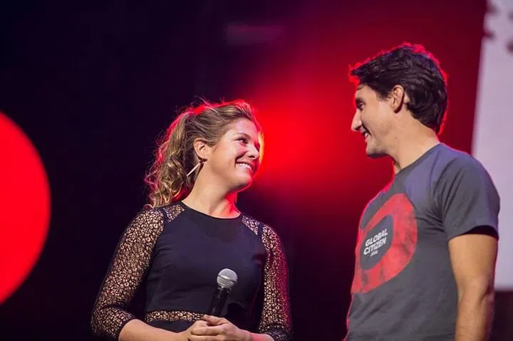 Gazing at each other during the Global Citizen Concert to End AIDS, Tuberculosis and Malaria in Montreal, Canada. Photo: Getty