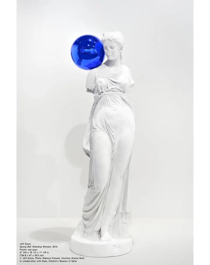 Gazing Ball (Standing Woman).