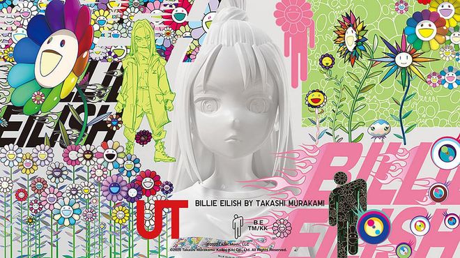 Here's Your First Look At Uniqlo's Billie Eilish x Takashi Murakami UT Collection