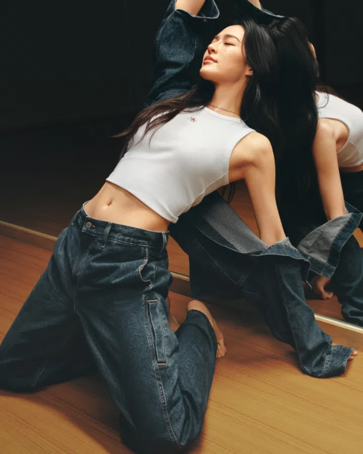 lingling kwong | calvin klein campaign