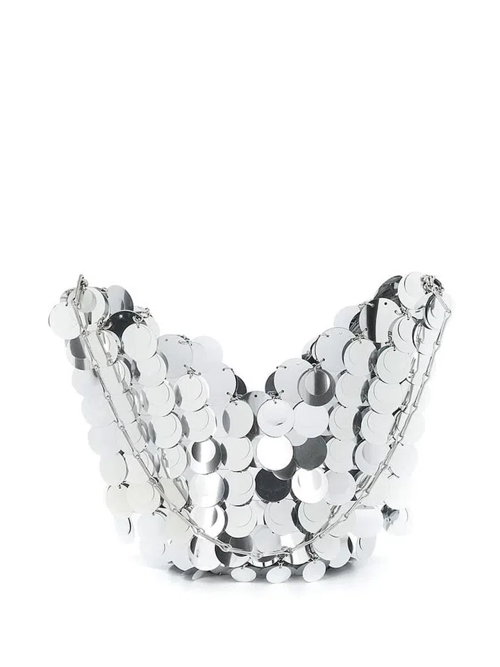 Sequins Shoulder Bag, $1,559, Paco Rabanne at Farfetch