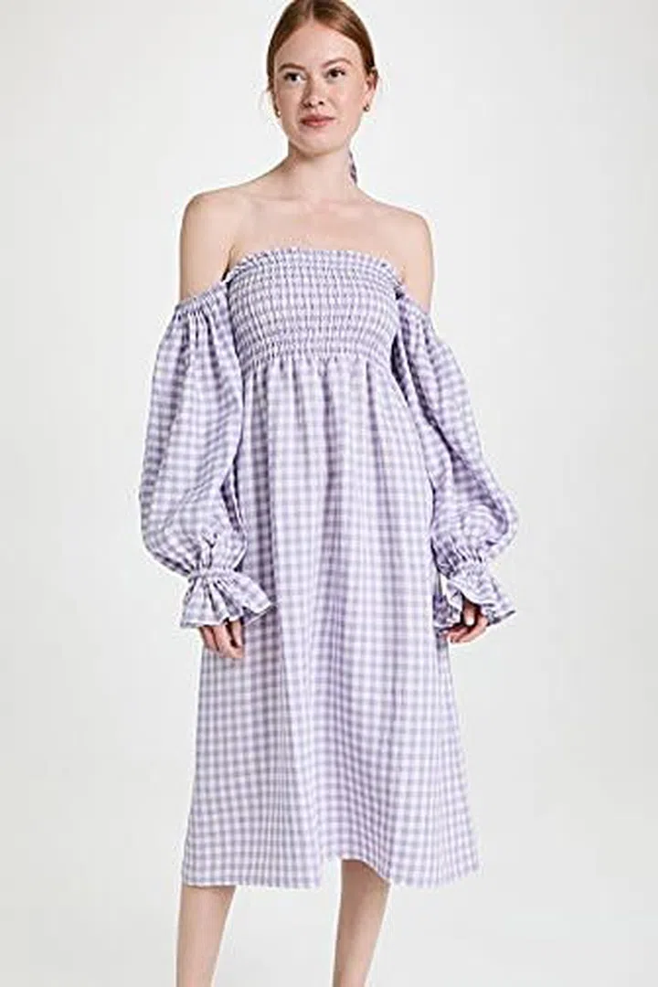 Atlanta Linen Dress, $445, Sleeper at Shopbop