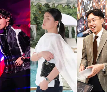 musician yaung | influencer anne tan | watchmaker tristan ho