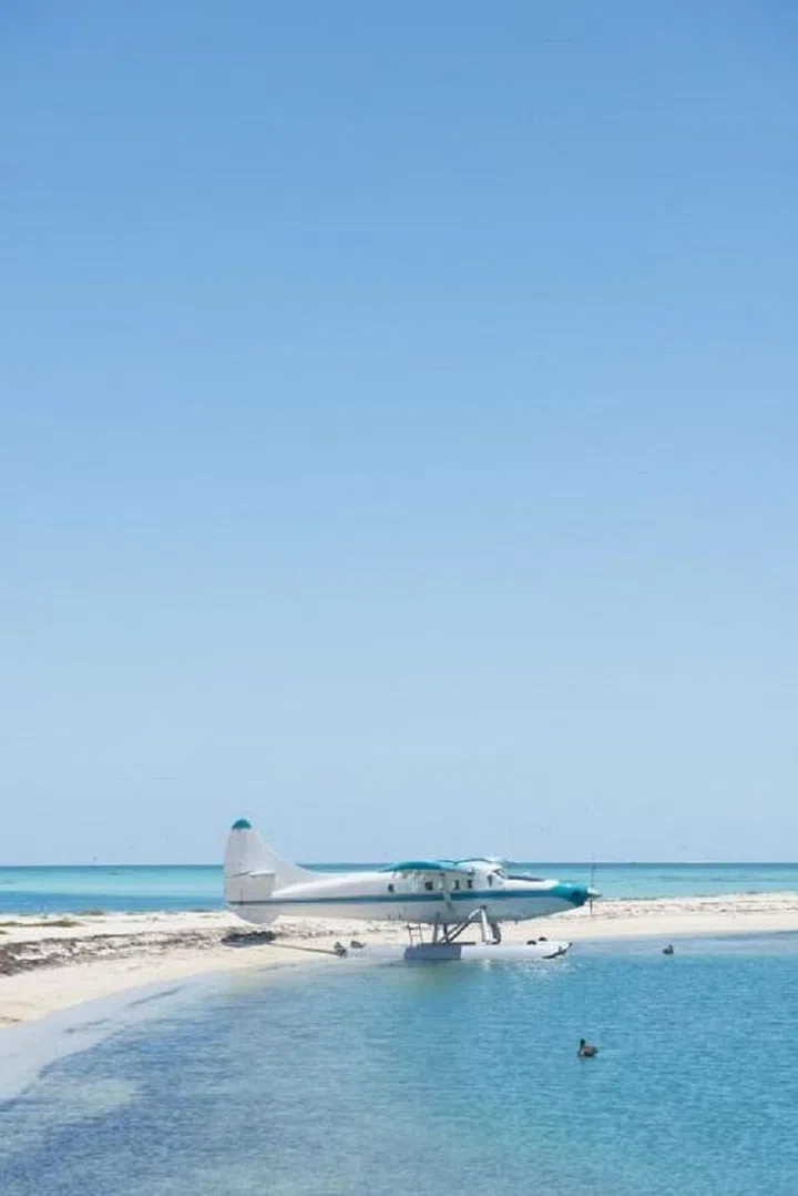 Even though Florida is basically known for its busy beaches, this one is only accessible by boat or plane and is 70 miles off the shore of Key West. Needless to say, it's a welcome refuge from the crowds. Photo: Getty 