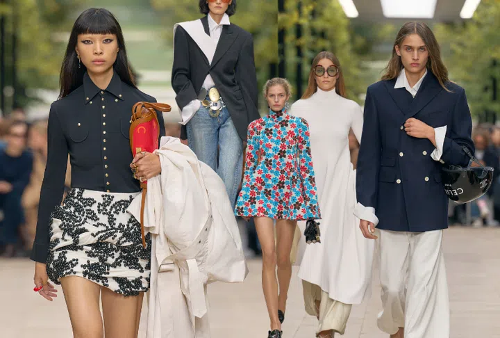 Tendances de la mode sportswear américaine Céline