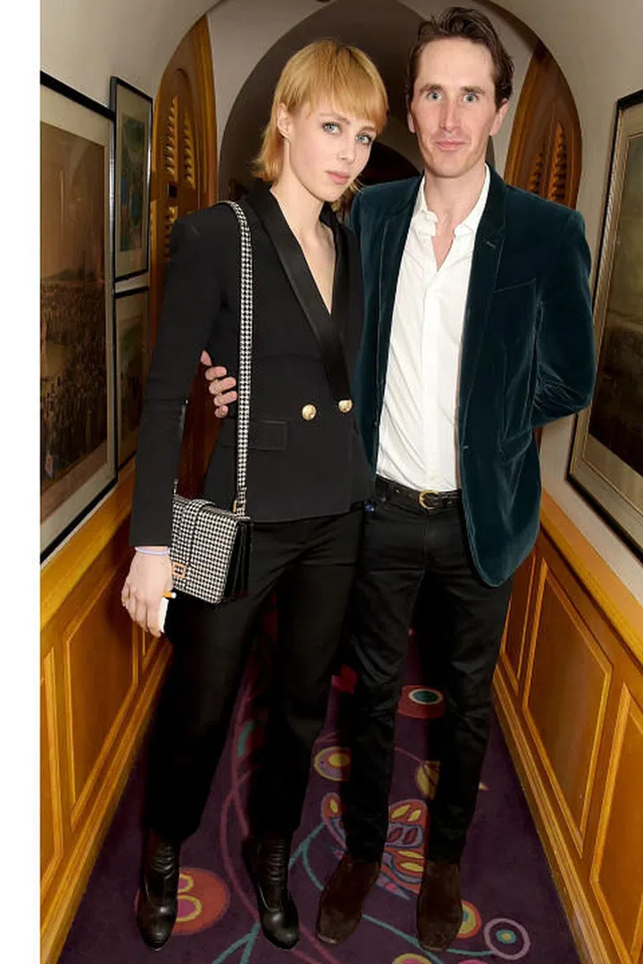 Edie Campbell and Otis Ferry