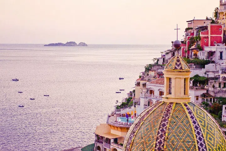 Le Sirenuse sits high on a cliff above the Amalfi Coast town of Positano, a place where you'll find crystal-clear shores, the best spaghetti alle vongole in the world and very colourful buildings. This view is perfection; all it needs is for you to sit back, put your feet up and sip on your Campari soda.Three nights B&B at
