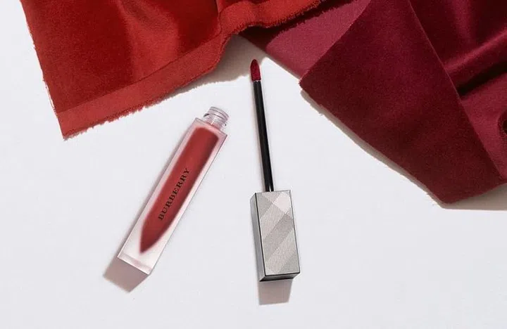 Liquid Lip Velvet in Oxblood 53, $46, Burberry Beauty